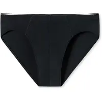 Schiesser Slip '95/5' zwart / wit