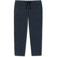 Schiesser Pyjamabroek nachtblauw / wit