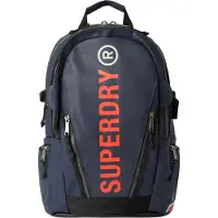 Superdry Rugzak 'Tarp' marine / oranjerood / wit