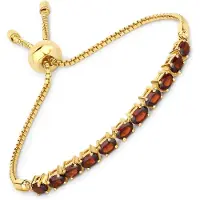 Rafaela Donata Armband goudgeel / bordeaux
