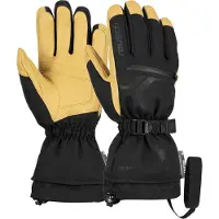 Reusch Vingerhandschoenen 'Down Spirit' geel / zwart