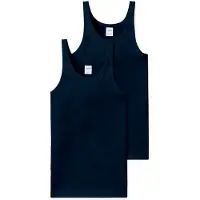 Schiesser Onderhemd 'Essentials' navy