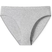 Schiesser Slip ' Pure Rib ' grijs gemêleerd