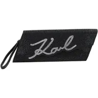 Karl Lagerfeld Clutches - K/ Evenig Signature Clutch in zwart