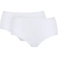 Mey Tailleslip | 2-pack Serie Pure Sense Wit | Maat 34/36