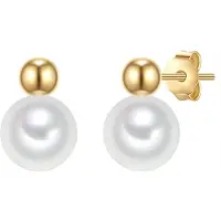 Valero Pearls Oorbellen goud / wit