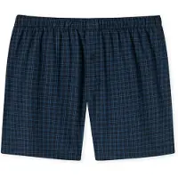 Schiesser Boxershorts ' Cotton Casuals ' donkerblauw