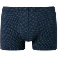 Schiesser Boxershorts ' Cotton Casuals ' donkerblauw