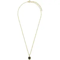 Lucardi Ketting 'Vintage' goud / zwart