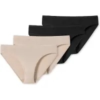 Schiesser Slip ' Modal Essentials ' beige / zwart