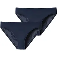 Schiesser Slip 'Invisible Lace' nachtblauw