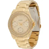 GUESS Analoog horloge 'Ritzy' goud / wit