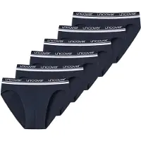 Schiesser Slip donkerblauw / wit