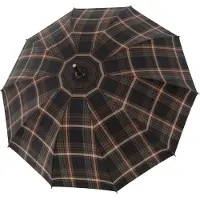 Doppler Zürs Chestnut Würzel Stick Umbrella 98 cm bruin