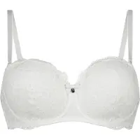 Hunkemoller BH 'Marine' wit