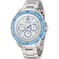 Nautica Analoog horloge 'WINDROSE ' blauw / zilver