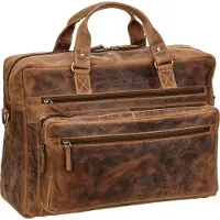 Greenburry Aktentas 'Vintage 1539' donkerbruin