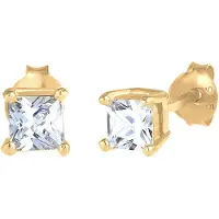 KUZZOI Oorbel 'Viereck' goud