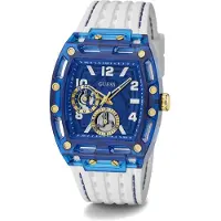 GUESS Analoog horloge 'GT Phoenix' blauw / goud / wit