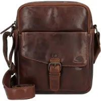 Greenburry Schoudertas 'Rugged' bruin