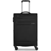 Worldpack Chicago 4 wielen Trolley M 67 cm met uitbreidingsplooi black