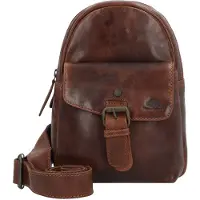 Greenburry Schoudertas 'Rugged' bruin