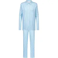 Mey Pyjama 'Elva' smoky blue / pastelblauw