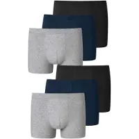 Schiesser Boxershorts ' 95/5 Organic Cotton ' zwart