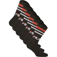 FILA Sportsokken rood / zwart / wit