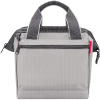 Reisenthel Handtas stone grey / lichtgrijs / donkergrijs / rood
