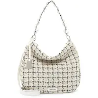 Tamaris Schoudertas 'Aimee' beige / grijs / wit