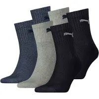 Puma Sokken blauw gemêleerd / grijs gemêleerd / petrol / zwart