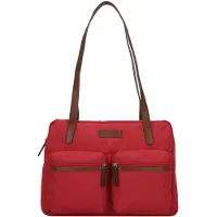 Greenburry Schoudertas bruin / rood