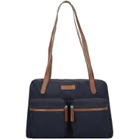 Green Burry Schoudertas blauw / bruin