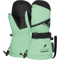 Reusch Sporthandschoenen 'Kaden Down' lichtgroen / zwart