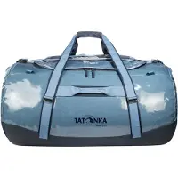 Tatonka Weekendtas 'Barrel' blauw gemêleerd / zwart