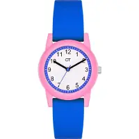 COOL TIME Horloge indigo / lichtroze / wit
