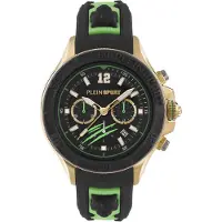 Plein sport Analoog horloge goud / groen / zwart