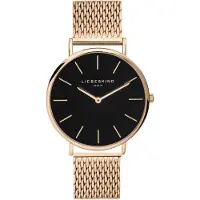 Liebeskind berlin Analoog horloge rose-goud / zwart