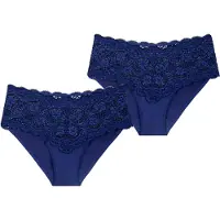 Triumph Slip ' Amourette 300 ' donkergroen