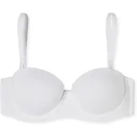 Schiesser BH ' Bandeau mit Schale - Unique Micro ' wit