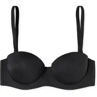 Schiesser BH ' Bandeau mit Schale - Unique Micro ' zwart