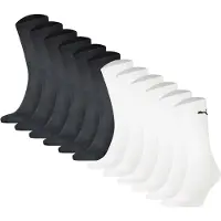 Puma Sportsokken zwart / wit