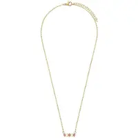 Lucardi Ketting 'Weinlese' goud / pink