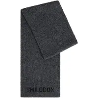 SMILODOX Sjaal 'Arctic' antraciet / grijs gemêleerd / zwart