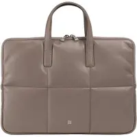 Dudu Toys Laptoptas 'Togean' taupe / zilver