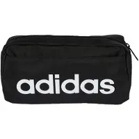 Adidas Sporttas 'Linear Bum' zwart / wit