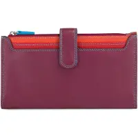 Mywalit Portemonnee 'Continental' blauw / oranje / rood