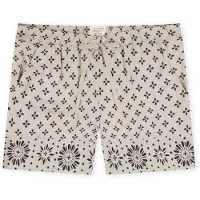 Schiesser Pyjamabroek ' Mix & Relax Web ' beige / grijs