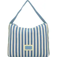 Tom Tailor Shopper 'Malie' crème / blauw